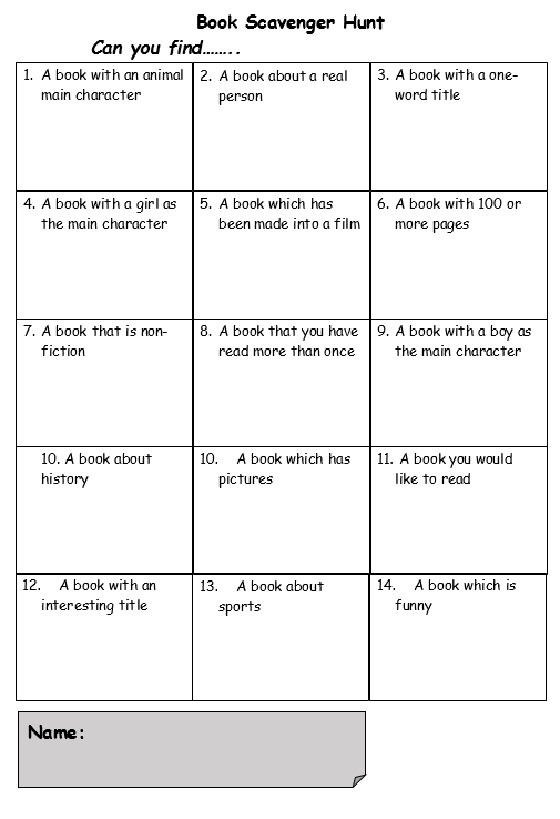 world book day scavenger hunt and book cover ideas teaching resources