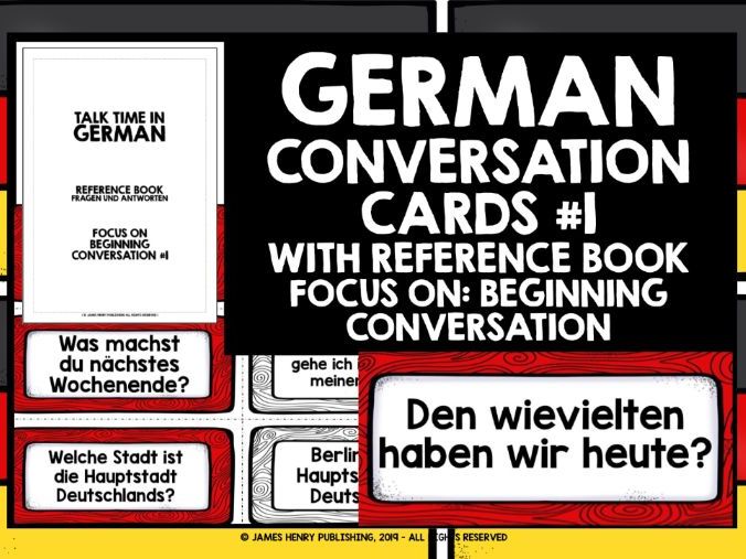 GERMAN SPEAKING PRACTICE #1