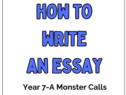 A Monster Calls-How to write an essay