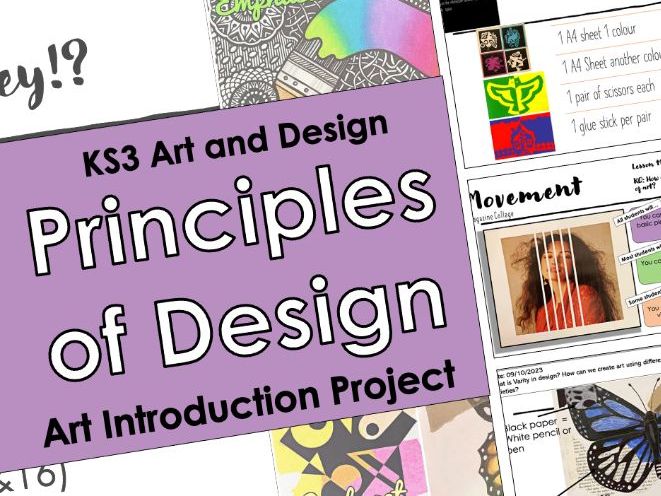Principles of Design – KS3 Art & Design Project