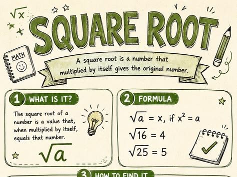 Square and Cube Roots Masterclass | Grade 5, 6 & 7 Maths | Lesson & Worksheet Pack