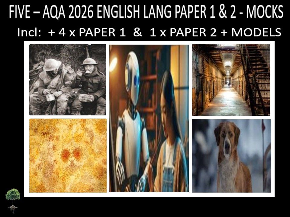 FIVE - AQA PAPER 1 & 2 | 2026 FULL MOCKS | MODELS