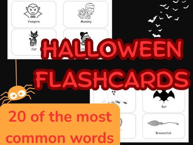 Halloween Flashcards