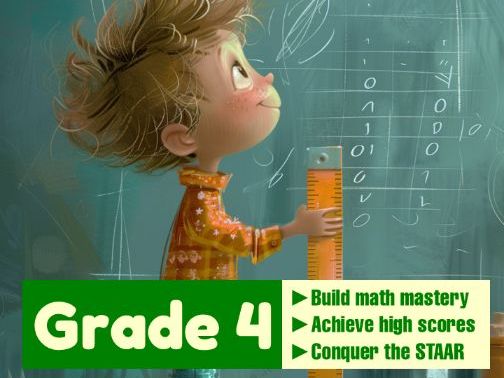 Texas STAAR Math Practice Test for Grade 4
