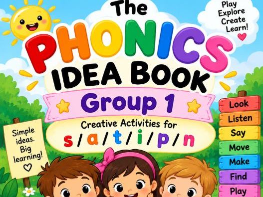 The Phonics Idea Book: Group 1