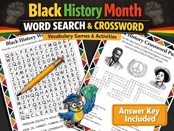 Black History Month Word Search