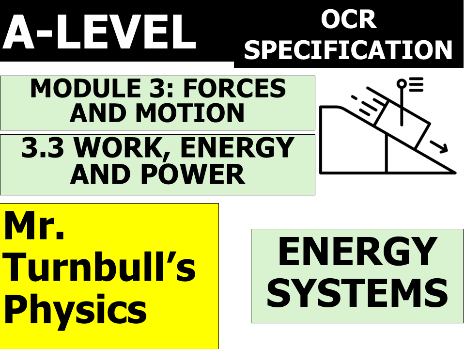 Energy Systems (OCR A-Level Physics)