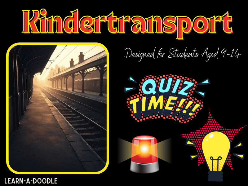 Kindertransport Tick-the-Box Quiz: Escaping the Nazis – Printable with Answers