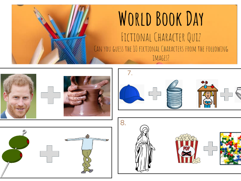 Book Character Quiz