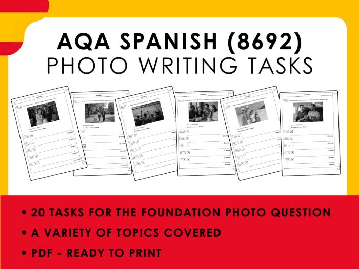 NEW SPEC Spanish Foundation Writing Questions