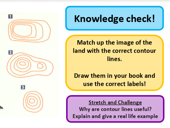 scale on a map - map skills - KS3 Geography