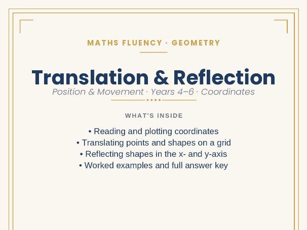 Translation & Reflection