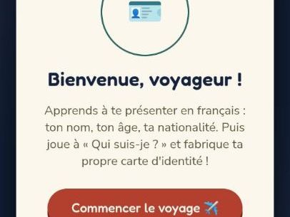 Se présenter en français – Jeu FLE A1
