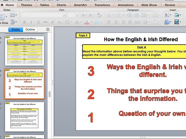 The Plantation of Ulster (PowerPoint to accompany pupil workbook)