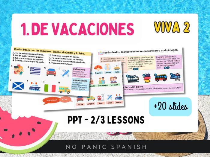 De vacaciones | Viva 2 | Presentation