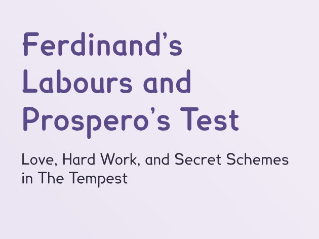 The Tempest - L10 - Prospero Watches from the Shadows (PPT + Worksheet)