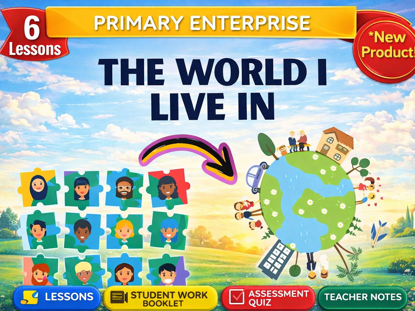 The World I live in  - Ks2 PSHE / Citizenship