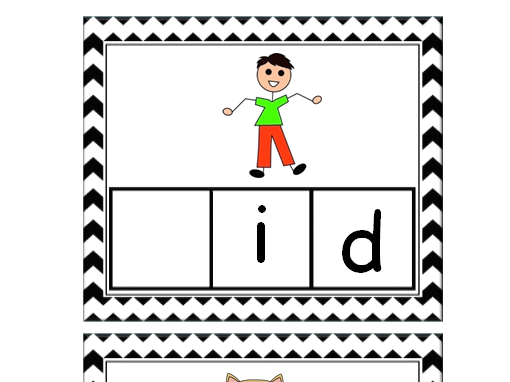 Beginning Sound Cards with Letters Cards for Kindergarten: