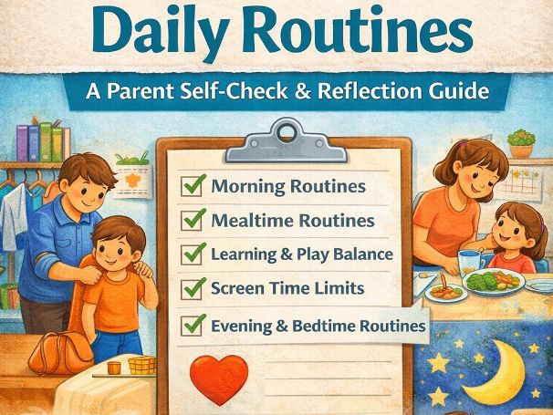 Maintaining Healthy Daily Routines: A Parent Self-Check & Reflection Guide
