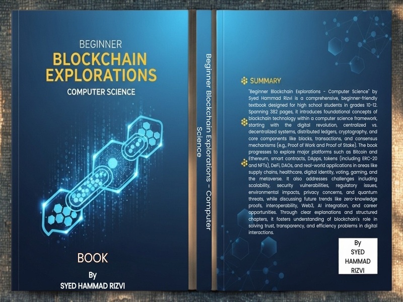 Blockchain for Beginners: High School Computer Science Guide Book