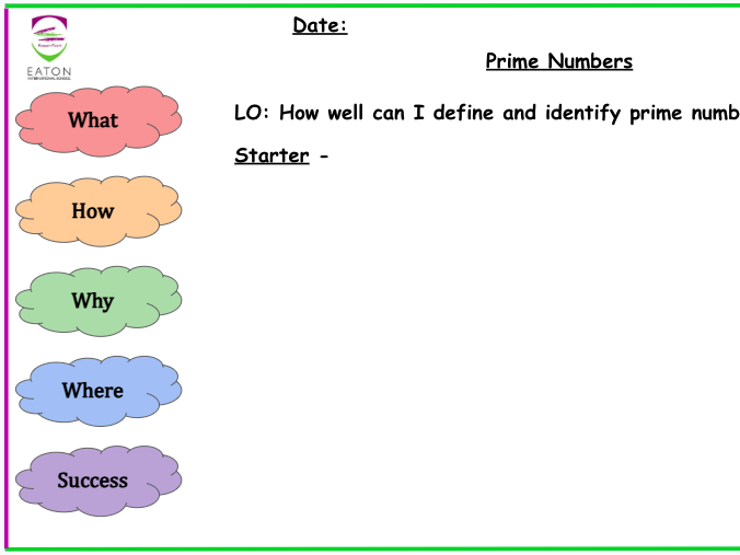 Primary - Prime Numbers