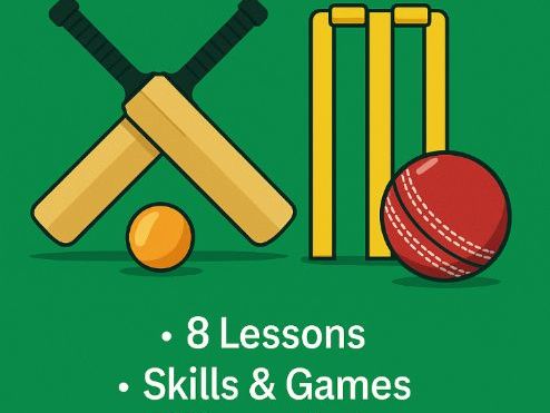 KS1 Striking & Fielding (Cricket) – Complete 8-Lesson Unit