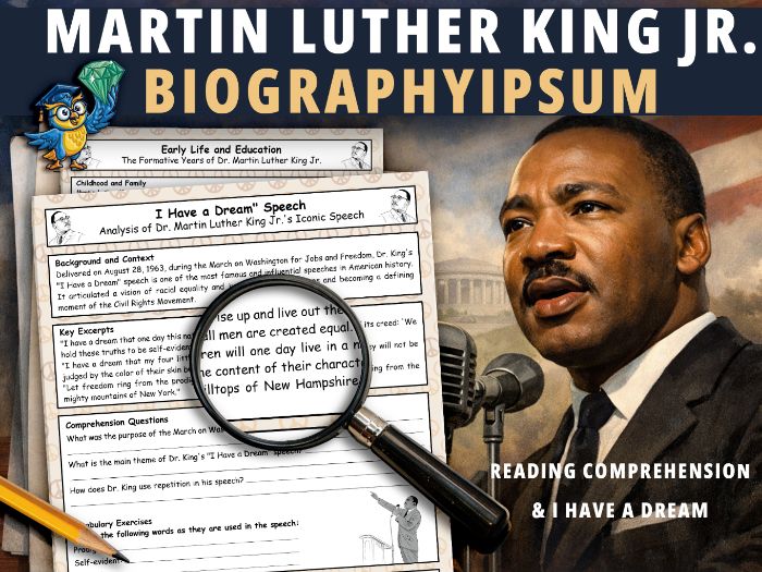 MLK Biography & Reading Passages