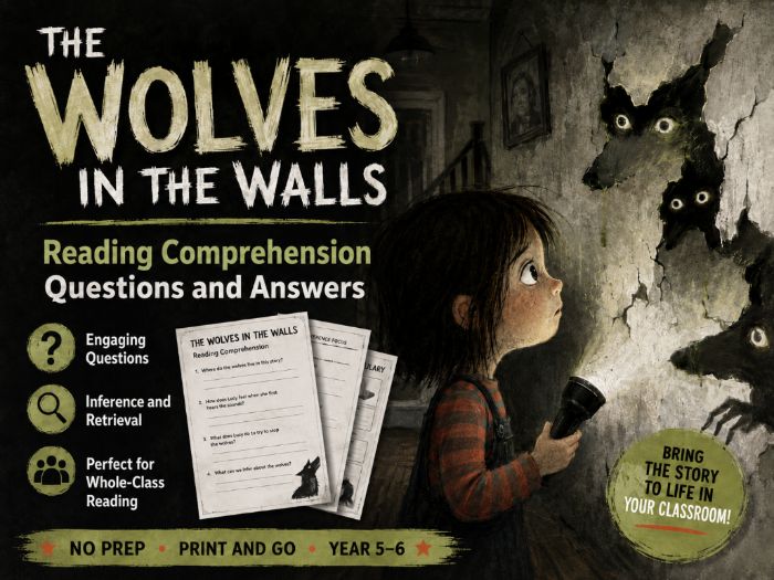 Wolves in the Walls - Comprehension - UKS2