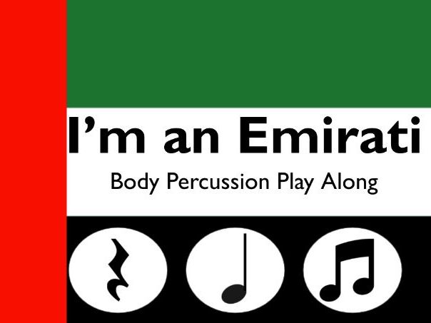 I'm an Emirati  ( Percussion )