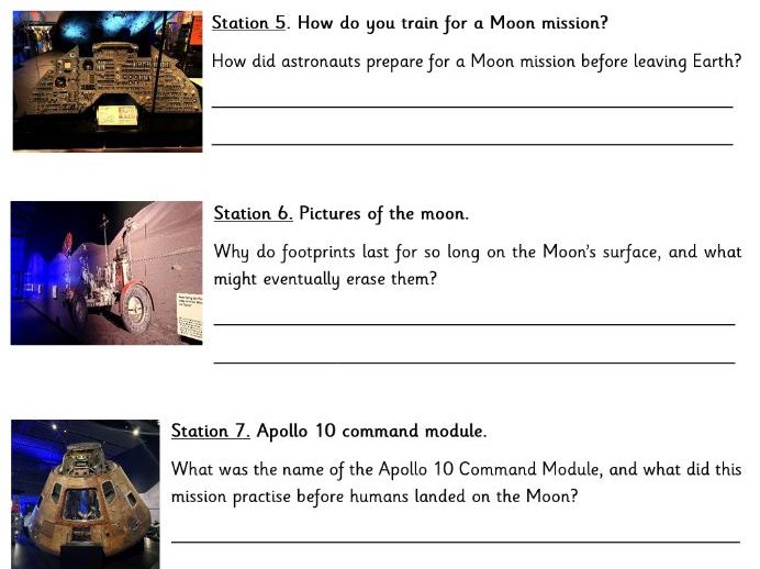 New! Science Museum Space Trail