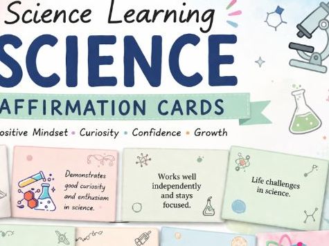 I Can Learn Science Affirmation Cards