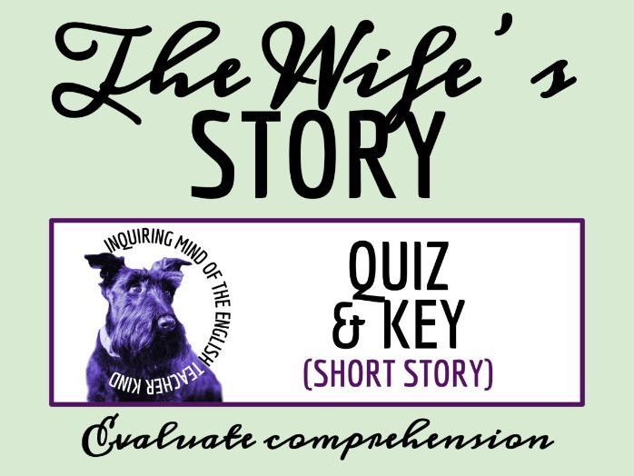 "The Wife's Story" by Ursula K. Le Guin Quiz and Answer Key | Fantasy Literature