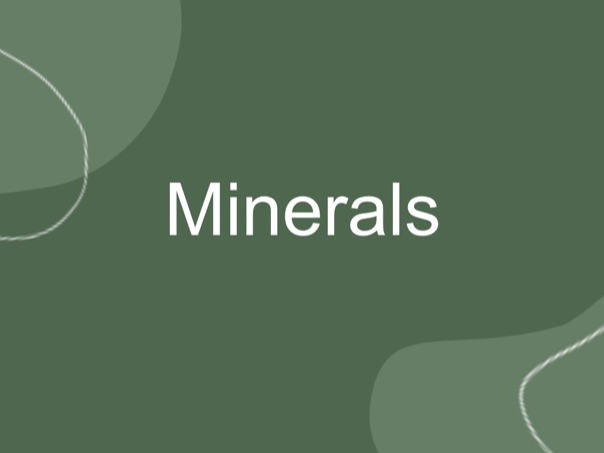 GCSE Minerals in plants ppt