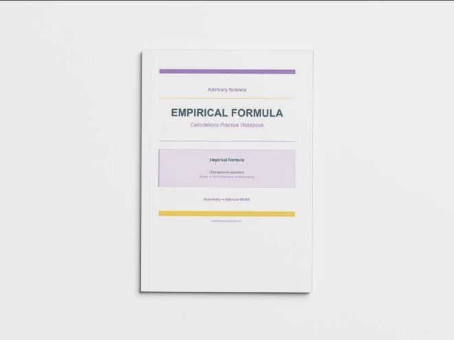 Empirical Formula - Edexcel GCSE Chemistry Calculation Practice Book