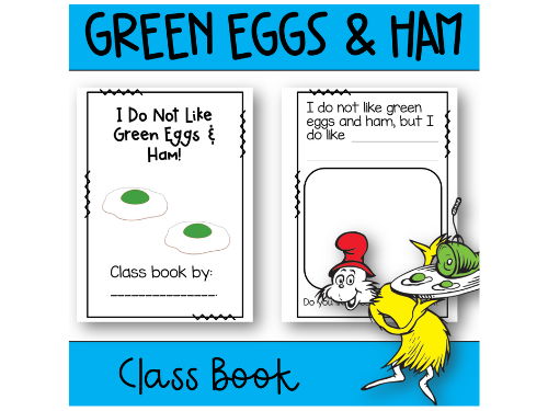 Green Eggs and Ham Activities - Class Book