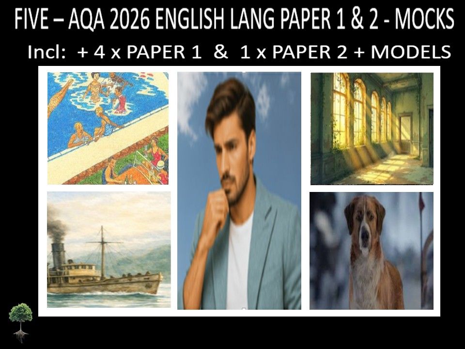FIVE - AQA PAPER 1 & 2 | 2026 FULL MOCKS | MODELS