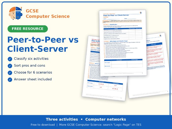 Peer-to-Peer vs Client-Server