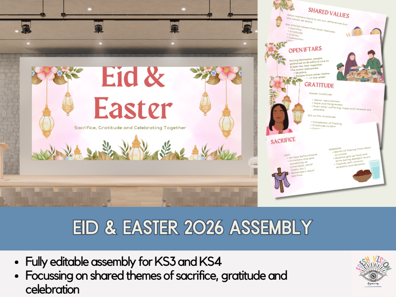Easter and Eid Assembly | Interfaith Assembly | Sacrifice & Gratitude | UK Secondary