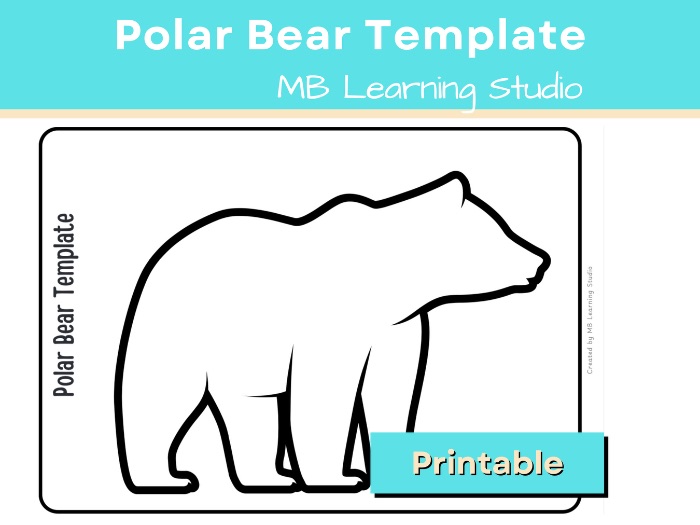 Polar Animal Art Template – Winter Craft Activity for EYFS, KS1 & Kindergarten