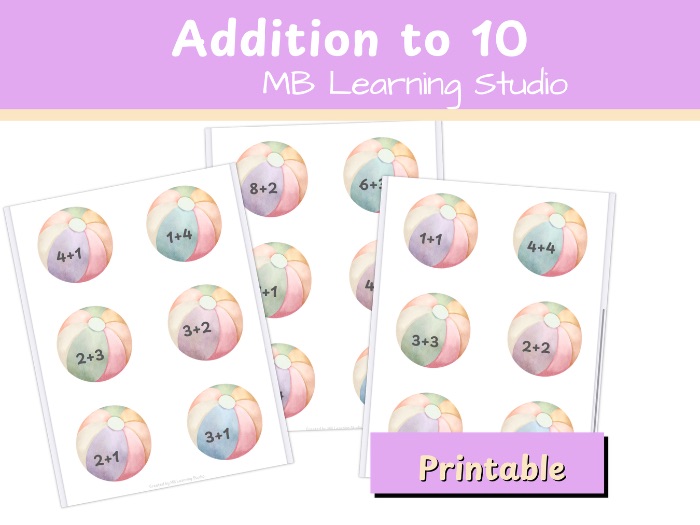 Beach Addition to 10 Activity