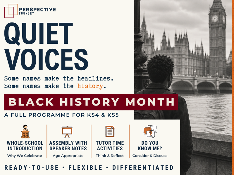 Black History Month KS4&5: Assembly & Activity Pack