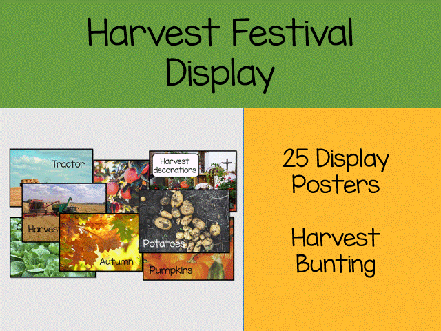 Harvest Festival Display