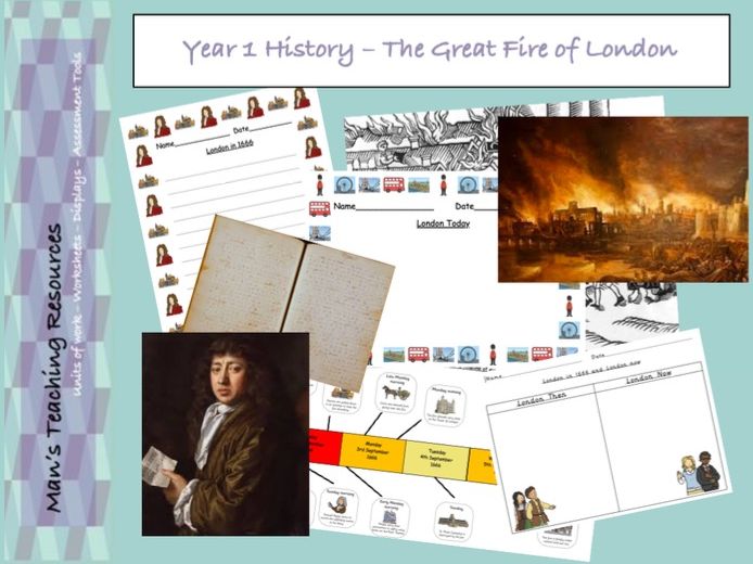Year 1 Great Fire Of London History Unit