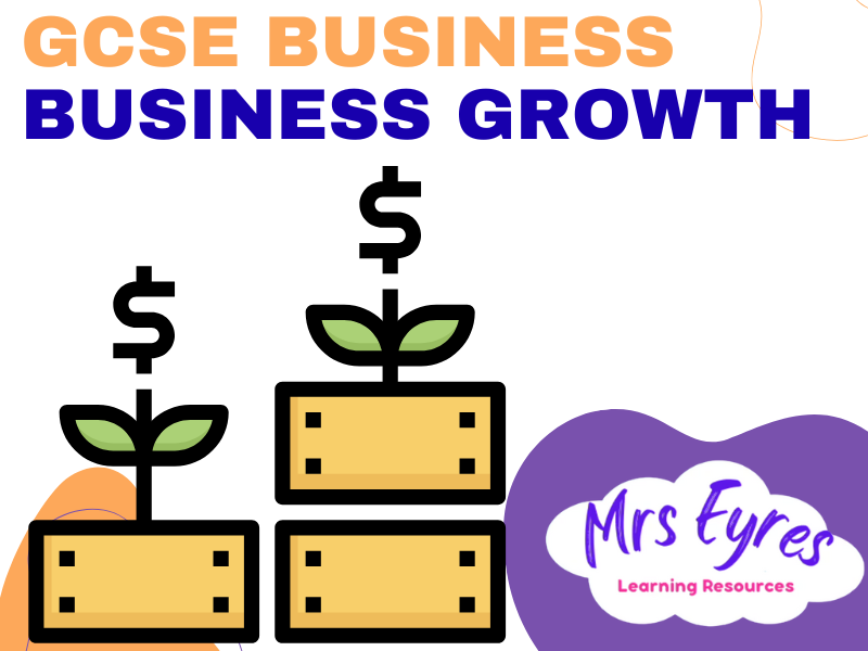 GCSE Business | Business Growth | Complete Lesson, Quiz, Exam Practice & Answers | Cover