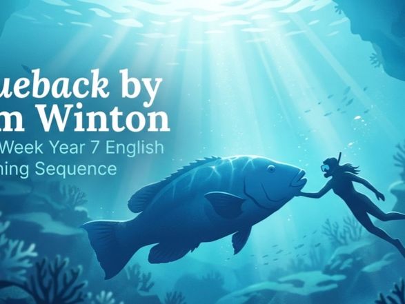 Junior Blueback Unit Pack Analytical and Creative Study for Years 7–8