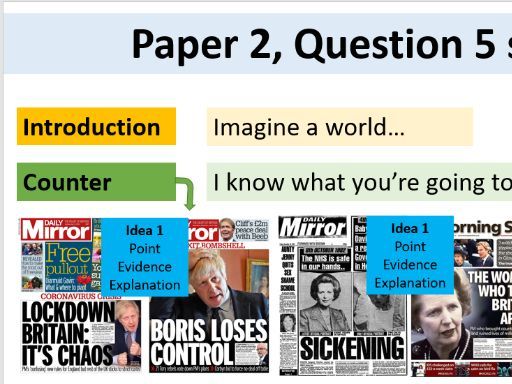 Language Paper 2 Question 5: Newspaper Article Writing