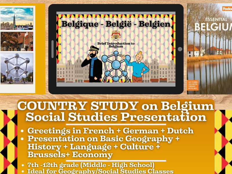 Country Study Presentation on Belgium - Europe