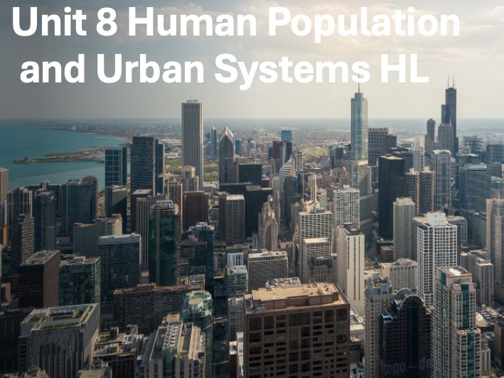 IB ESS HL Content Unit 8 (New Course)