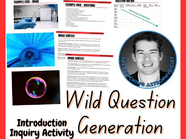Light (EM Spectrum) Wild Question Generation Inquiry | Physics Warmup Activity