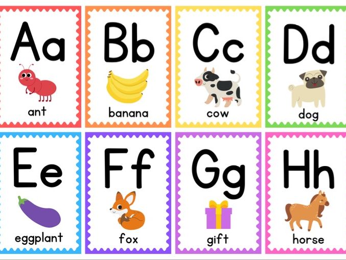 A-Z flashcards